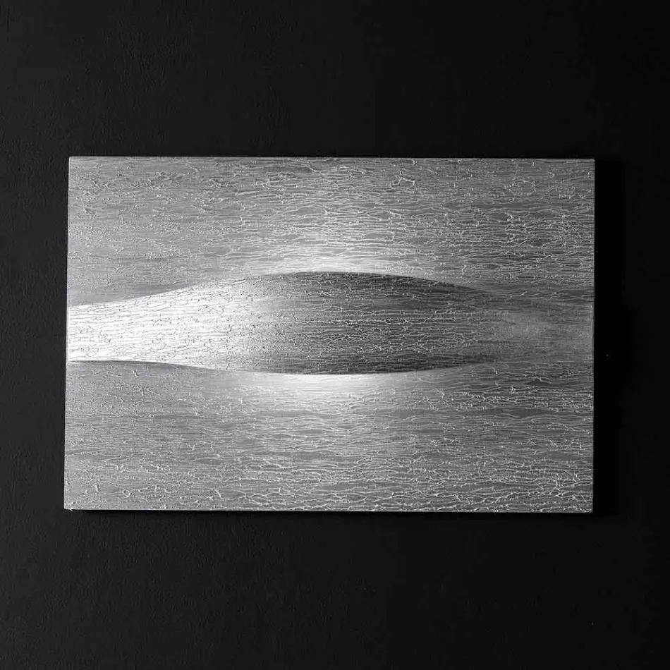 Selene Arte y apliques de luz con paneles texturizados hechos a mano viadurini