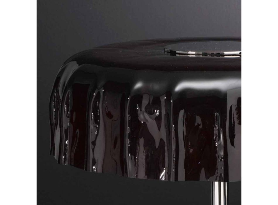 Cap Grande Selene vidrio lámpara de mesa de Ø40 H 40cm hecha en Italia viadurini