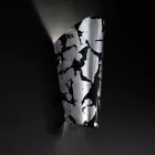 Selene Bloom hechos a mano de cristal apliques en Italia 12x11 H28cm viadurini