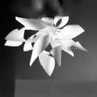 Selene jengibre techo de metal producido en Italia Ø50 H35cm viadurini