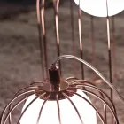 Selene Kluvì lumetto soplado de vidrio y metal Ø19 H 27cm viadurini