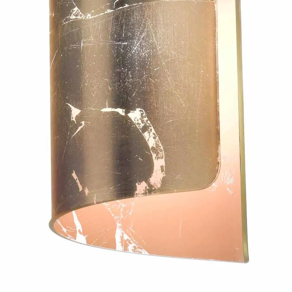 Selene Papiro moderna lámpara colgante de cristal Ø15 H 125cm viadurini