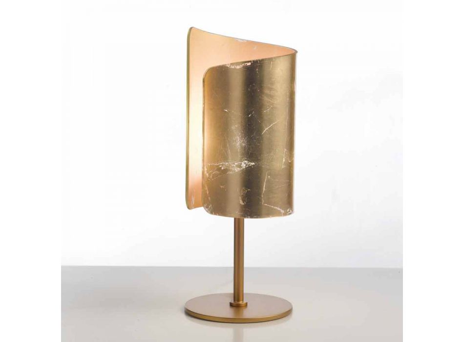 Selene Papiro cristal de la lámpara de mesa de diseño Ø15 H38cm viadurini