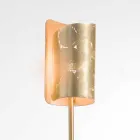 Selene Papiro lámpara de pie de diseño de cristal Ø15 H 180cm viadurini