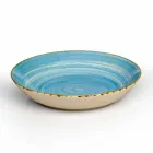 Servicio 12 Placas Rectangulares y Redondas de Diseño Moderno en Gres - Simba viadurini