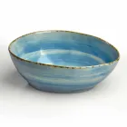 Servicio 12 Placas Rectangulares y Redondas de Diseño Moderno en Gres - Simba viadurini