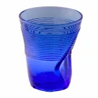 Set de 6 vasos de agua de vidrio coloreado Diseño particular - Sarabi viadurini