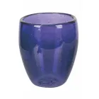 Vasos de agua de vidrio soplado de colores de 12 piezas - Guerrero viadurini