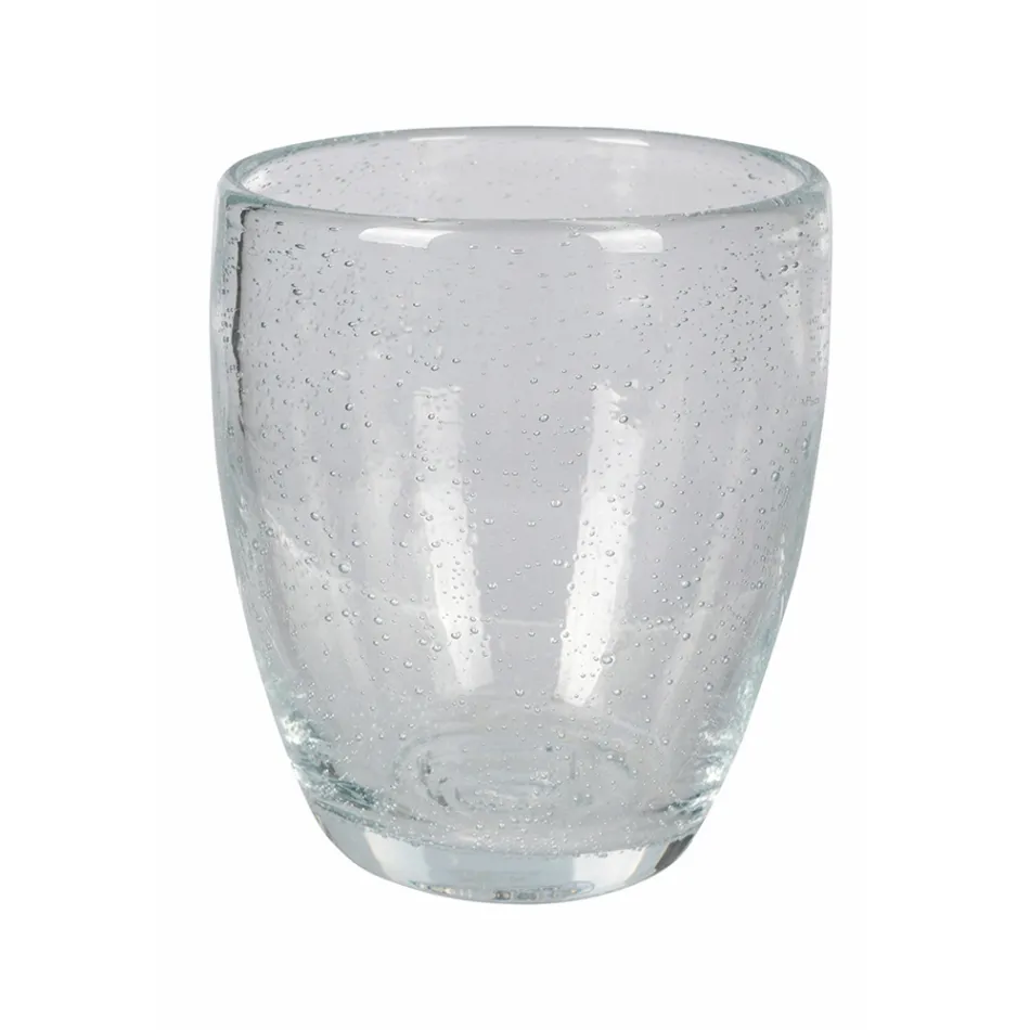 Vasos de agua de vidrio soplado de colores de 12 piezas - Guerrero viadurini