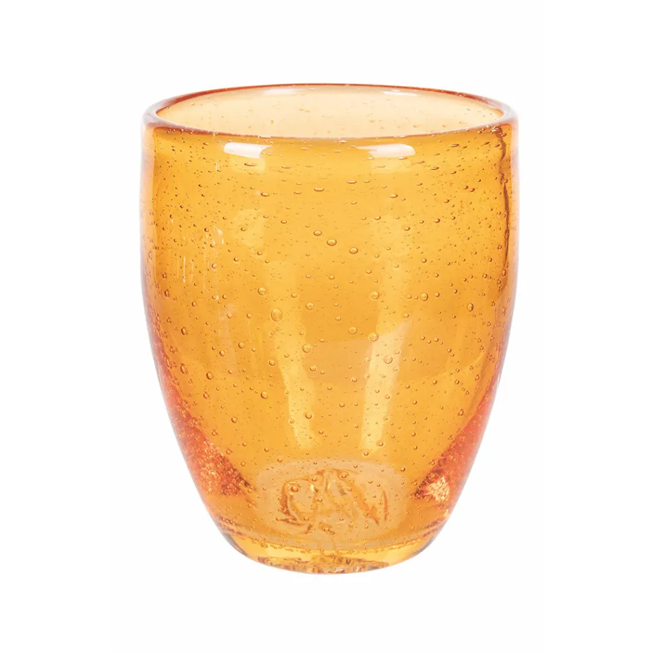 Vasos de agua de vidrio soplado de colores de 12 piezas - Guerrero viadurini