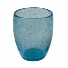 Vasos de agua de vidrio soplado de colores de 12 piezas - Guerrero viadurini