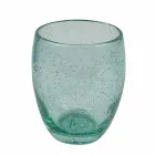 Vasos de agua de vidrio soplado de colores de 12 piezas - Guerrero viadurini