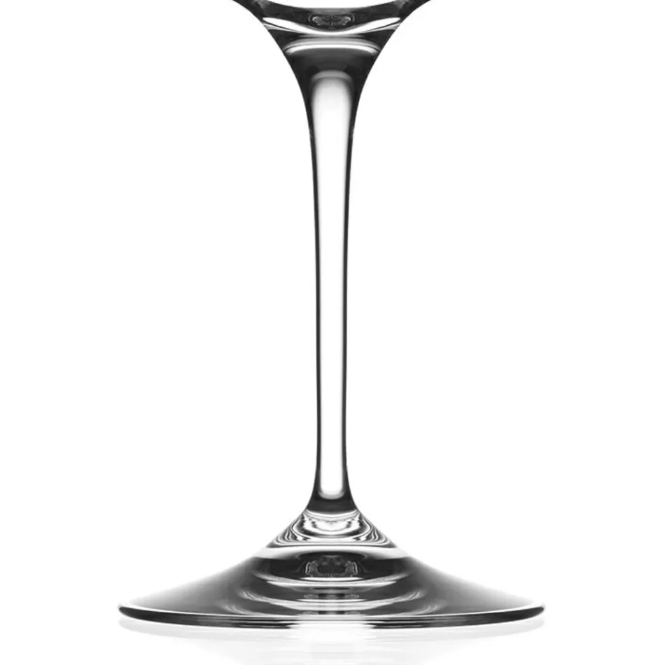 Juego de copas de champán de cristal ecológico italiano 12 piezas - Etera viadurini