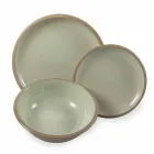 Vajilla Set Platos de colores Diseño completo de 18 piezas - Osteria viadurini