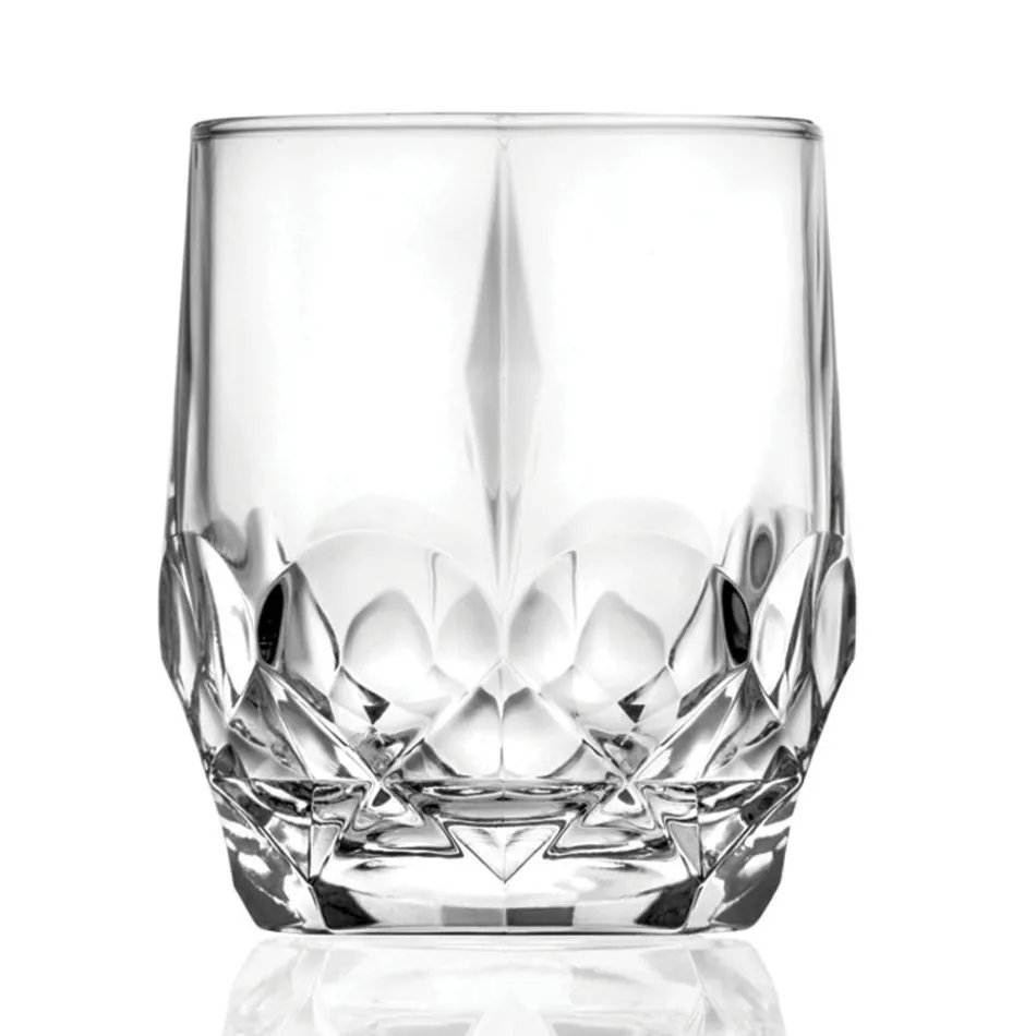 Servicio de Vasos de Whisky Cristal Ecológico 12 Piezas - Bromeo viadurini