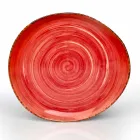 Conjunto de 16 platos de diseño moderno en elegante gres de colores - Simba viadurini