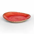 Conjunto de 16 platos de diseño moderno en elegante gres de colores - Simba viadurini