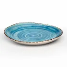 Conjunto de 16 platos de diseño moderno en elegante gres de colores - Simba viadurini