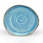 Conjunto de 16 platos de diseño moderno en elegante gres de colores - Simba viadurini