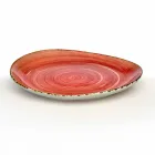 Conjunto de 16 platos de diseño moderno en elegante gres de colores - Simba viadurini