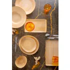 Juego de 20 placas de colores modernos de gres de diseño elegante - Simba viadurini