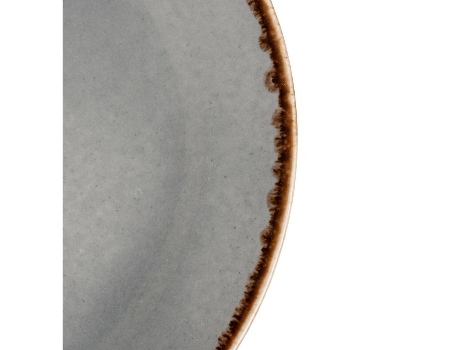 Vajilla de 18 piezas de porcelana blanda - Dans viadurini