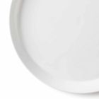 Juego de platos para cena de 18 piezas de porcelana blanca de diseño elegante - Egle viadurini