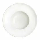 Vajilla de porcelana blanca con 23 piezas de diseño moderno y elegante - Nalah viadurini