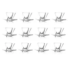 Servicio de taza de capuchino en italiano Eco Crystal 12 piezas - Amalgama viadurini