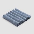Servicio de servilletas de lino elegante con borde plegable, 6 piezas de colores - Onestini