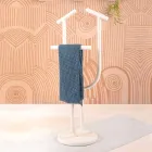 Perchero de diseño en acero pintado RAL Made in Italy - Arcano viadurini