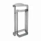 Soporte de valet de diseño moderno en plexiglás Mose, hecho en Italia viadurini