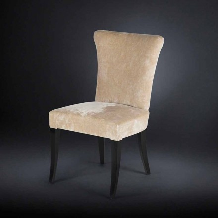 Septiembre 2 sillas estilo hermoso tapizado de color époque Crudo dedos viadurini