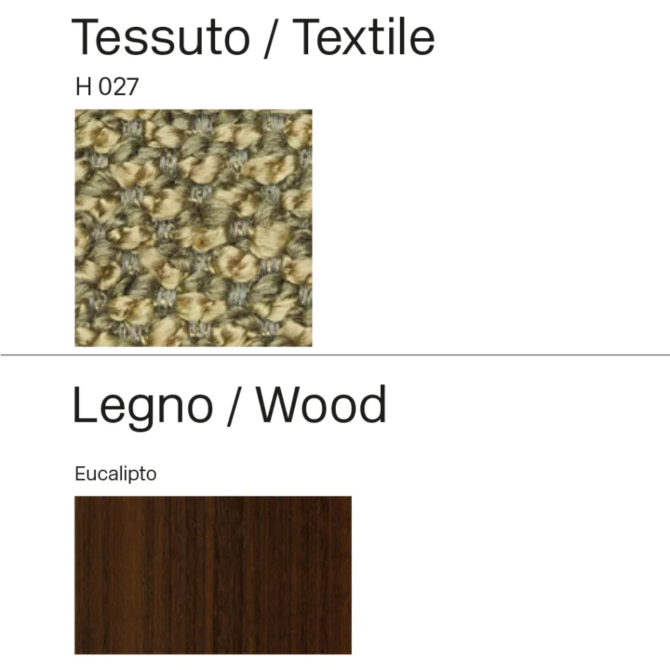 Juego de 4 elegantes sillas de comedor de madera maciza, fabricadas en Italia - Numa viadurini