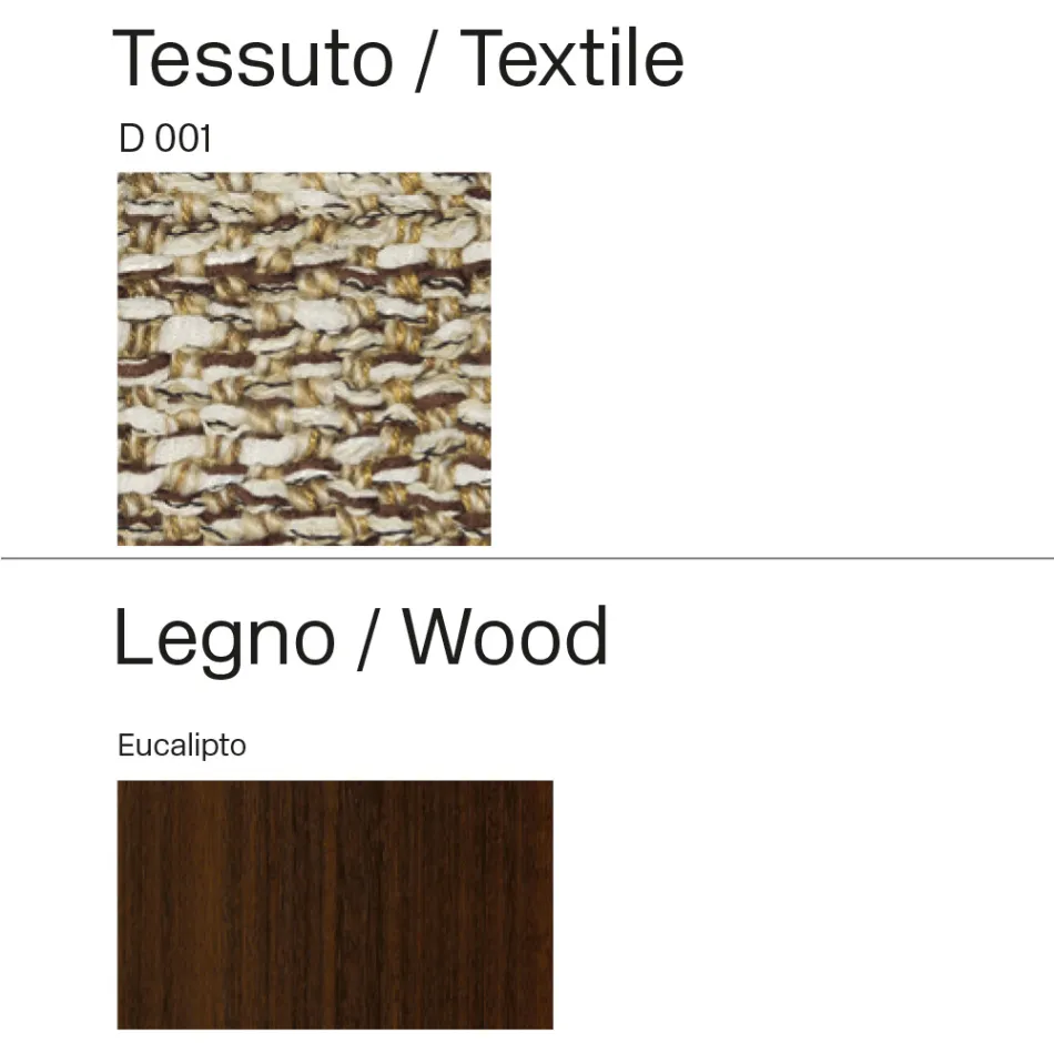 Juego de 4 elegantes sillas de comedor de madera maciza, fabricadas en Italia - Numa viadurini