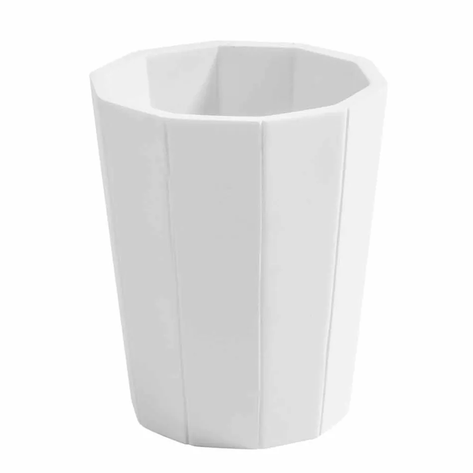 Juego de accesorios de baño de resina Rivello en resina moderna. viadurini