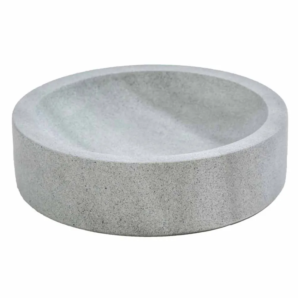 Juego de accesorios de baño Montale de piedra gris. viadurini