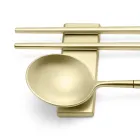 Set compuesto por cuchara de fruta, palillos y soporte para cubiertos - Osaka viadurini