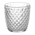Juego de 12 vasos de agua de 325 ml con diferentes decoraciones de cristal - Tips viadurini