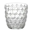 Juego de 12 vasos de agua de 325 ml con diferentes decoraciones de cristal - Tips viadurini