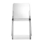 Juego de 4 Sillas de Exterior e Interior en Polipropileno de Diferentes Colores - Construido viadurini