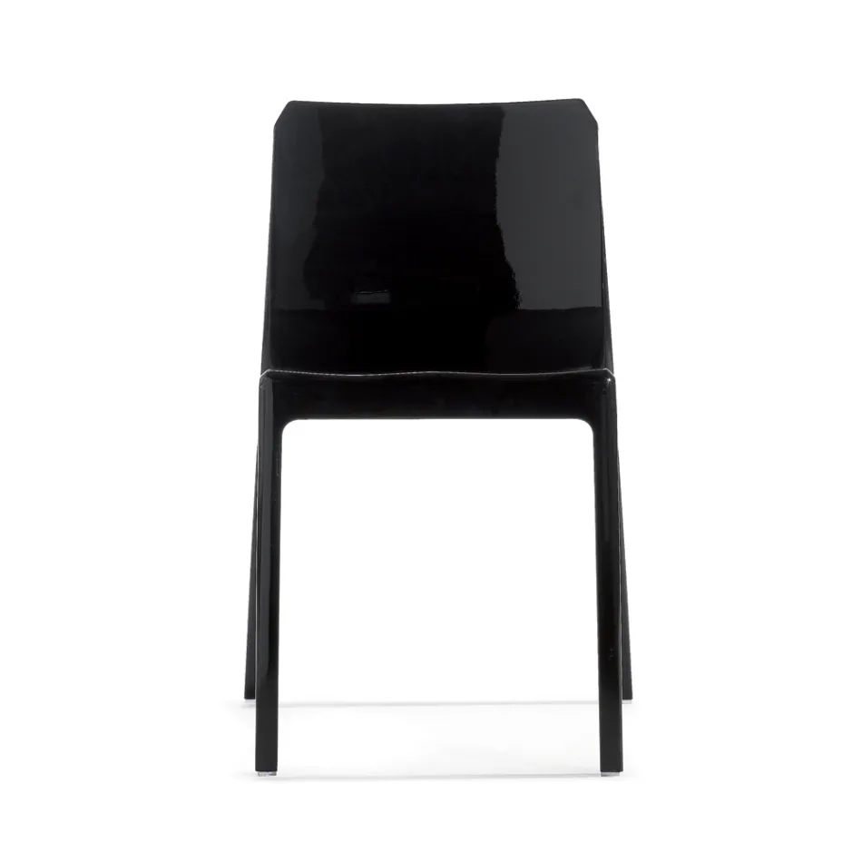 Juego de 4 Sillas de Exterior e Interior en Polipropileno de Diferentes Colores - Construido viadurini