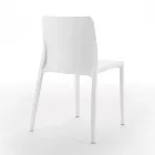 Juego de 4 Sillas de Exterior e Interior en Polipropileno de Diferentes Colores - Construido viadurini