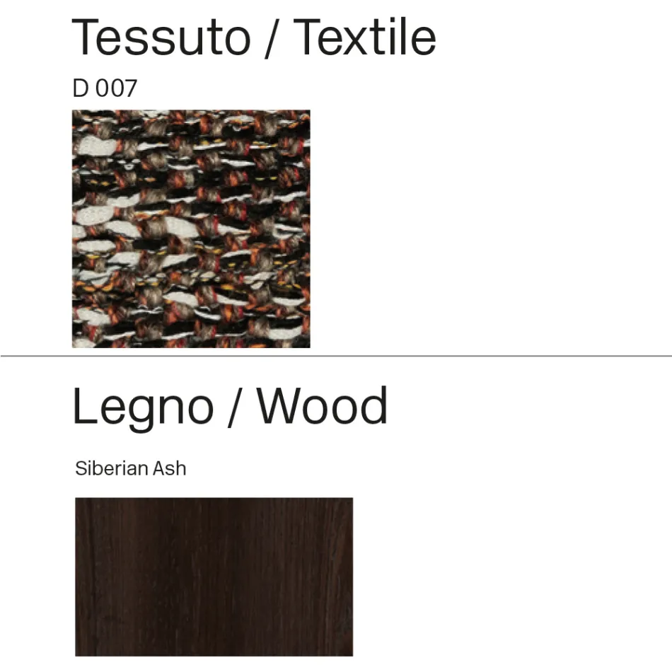 Juego de 4 sillas modernas de madera maciza de alta calidad, fabricadas en Italia - Vela viadurini