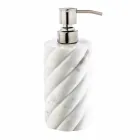 Conjunto de muebles de diseño suspendidos para baño en blockboard de teca Poggio. viadurini