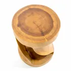 Conjunto de muebles de baño de superficie sólida de Brusson de diseño moderno. viadurini