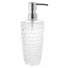 Set para baño dosificador + vaso + moderna jabonera Netro viadurini