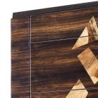 Cama de madera de ébano de diseño Grano Zarafa hecha en Italia viadurini