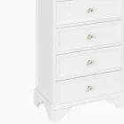 Cómoda en Madera Maciza de Diferentes Acabados Made in Italy - Nortia viadurini