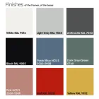 Taburete de cocina en madera de roble y metal Made in Italy 2 piezas - Saffia viadurini